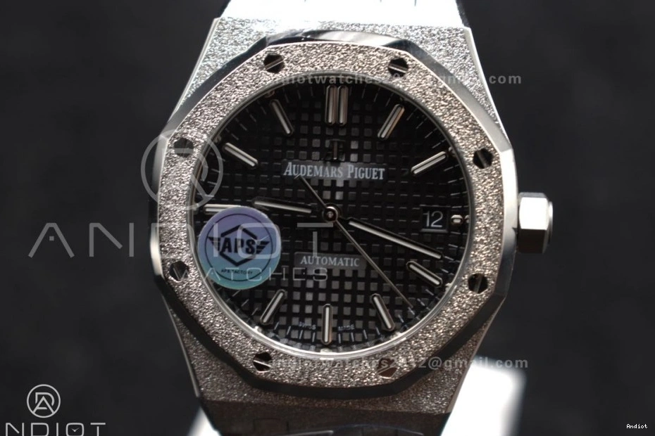 Edition On Black Textured Dial APSF SA3120 Oak 15454 Royal SS Best Clone Super 37mm Frosted 1:1 SS Bracelet 0223